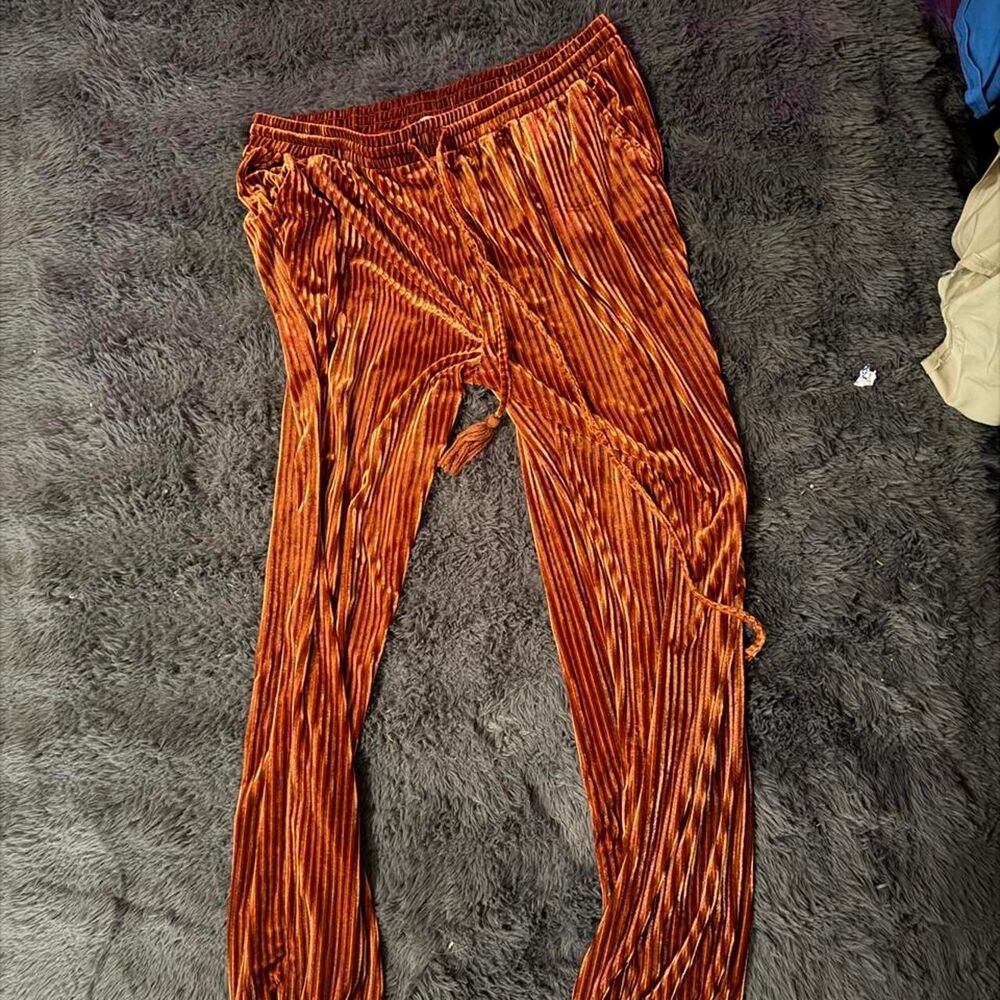 Unbranded Women's Orange Joggers-tracksuits